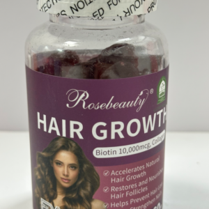 Rosebeauty Biotin PowerPlus Gummies front label